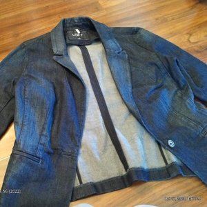 Loft Size 6 Denim Blazer
